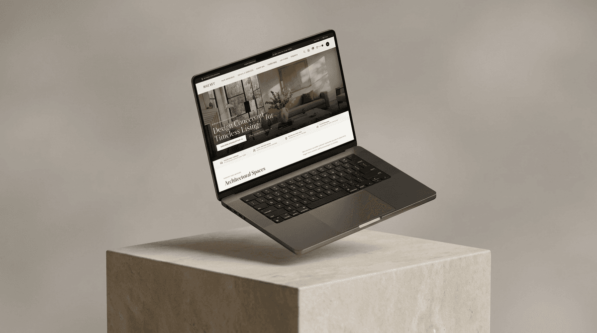 Architectural E-Commerce Redesign for Rozayt Luxury Living