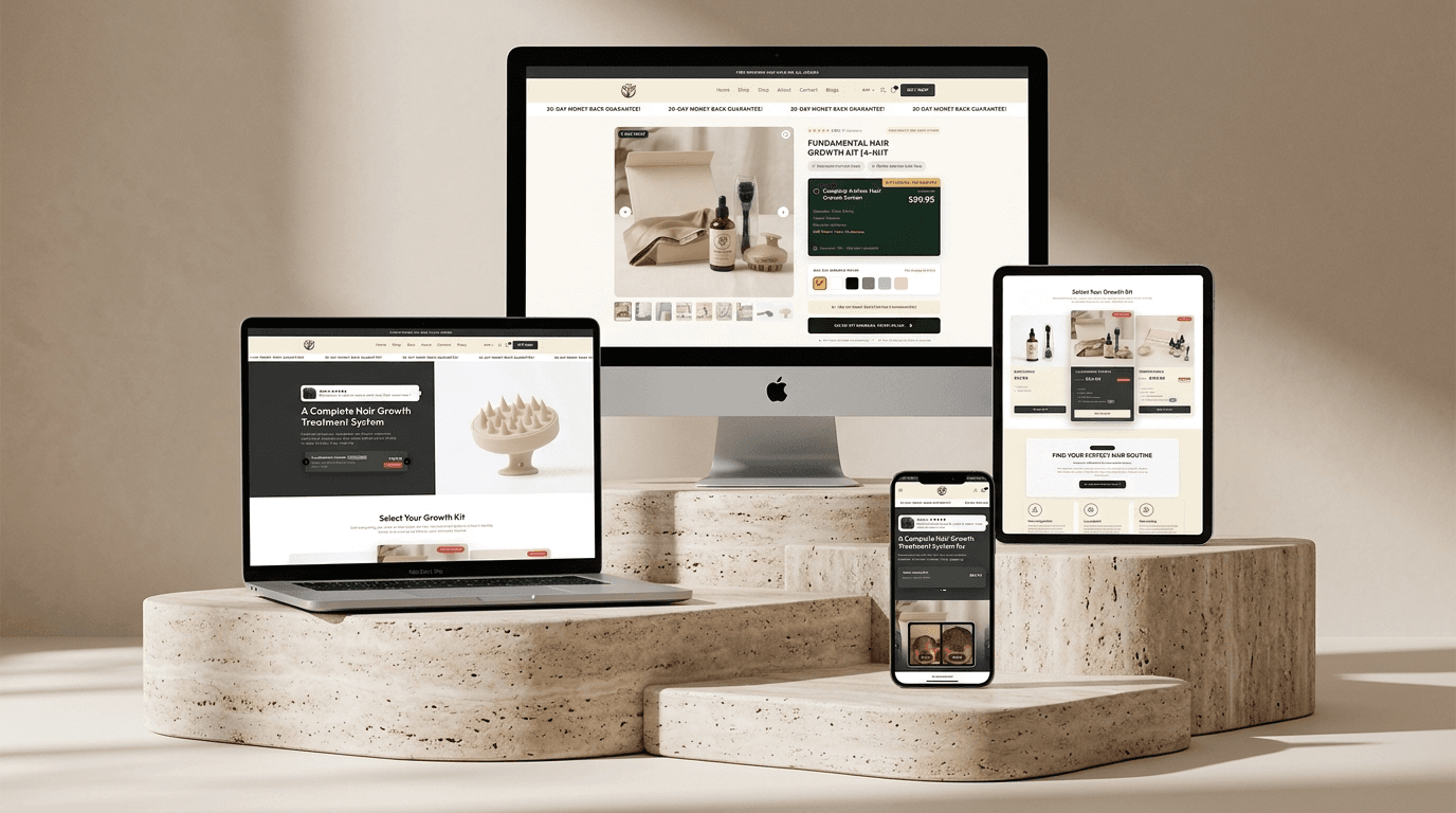 Scaling Organic Traffic & Bundle Conversions for Hair Restoration